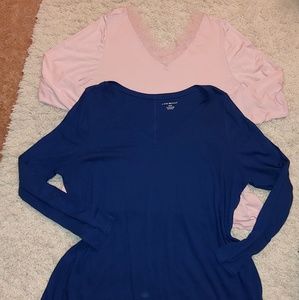 Lane Bryant Long Sleeve Tees 18/20